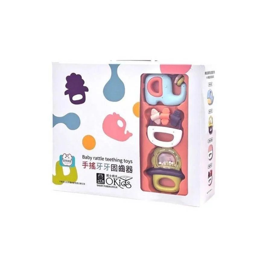 小牛津手搖牙牙固齒器10入