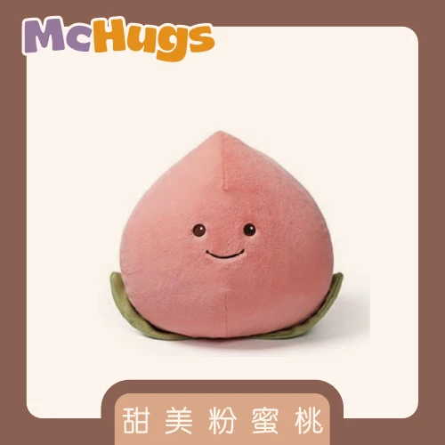 甜美粉蜜桃10CM