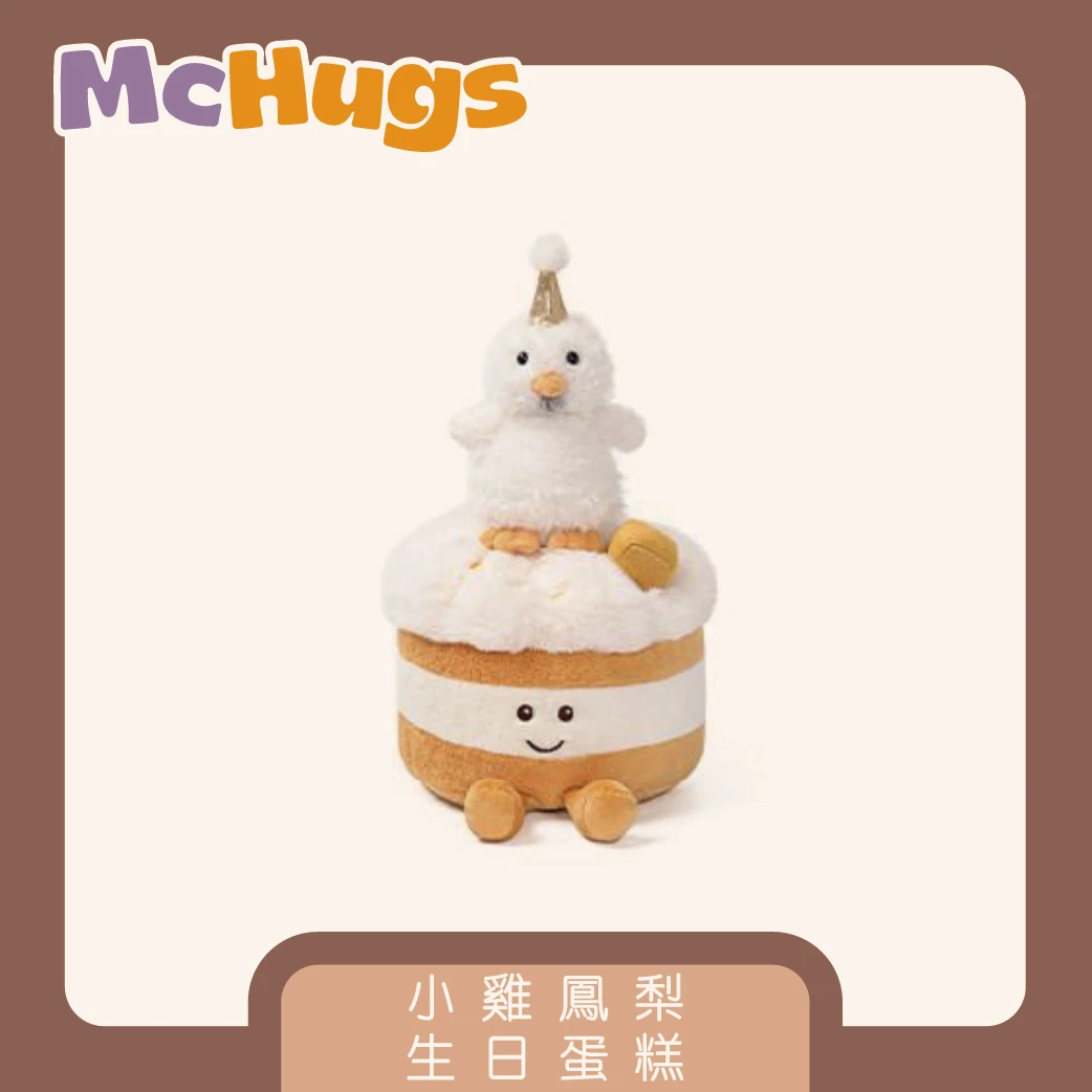 小雞鳳梨生日蛋糕25CM