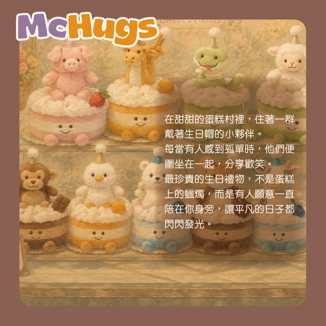 小虎鳳梨生日蛋糕25CM