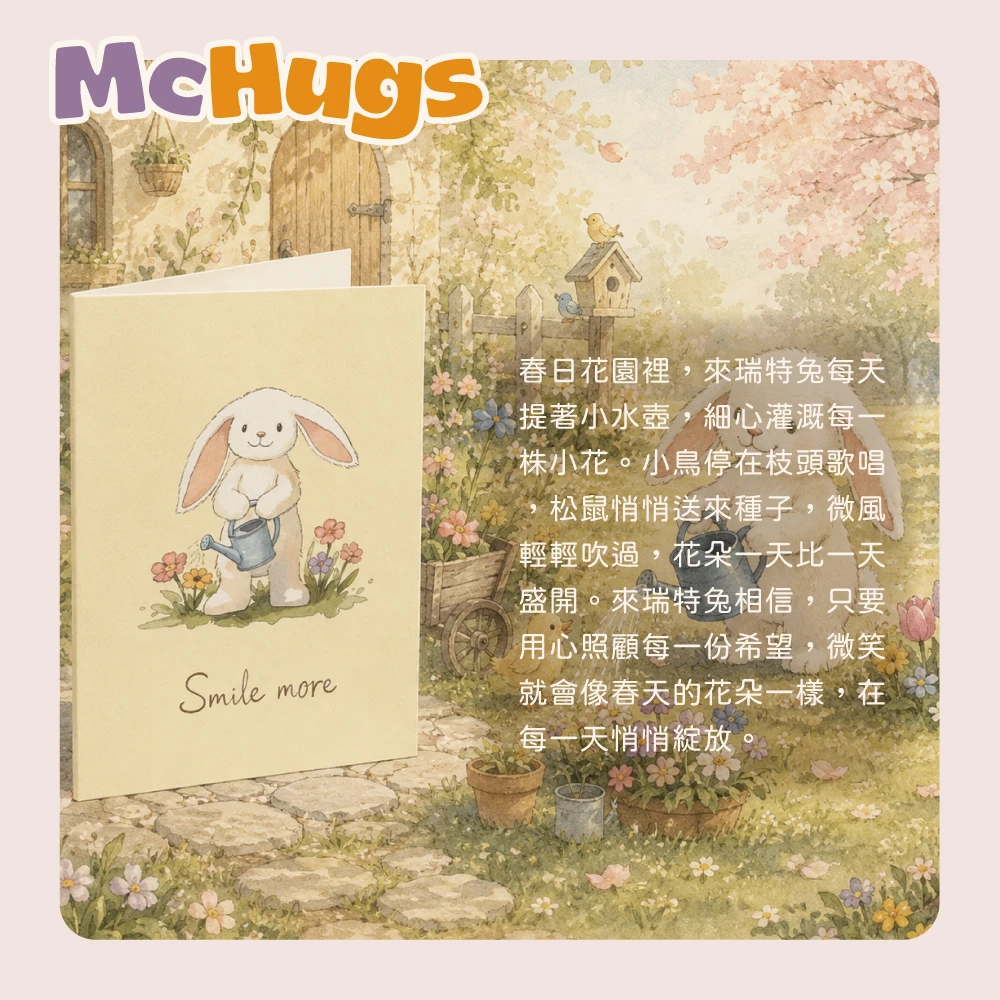 春日來瑞特兔賀卡