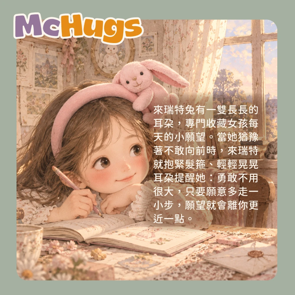 來瑞特兔毛絨髮箍