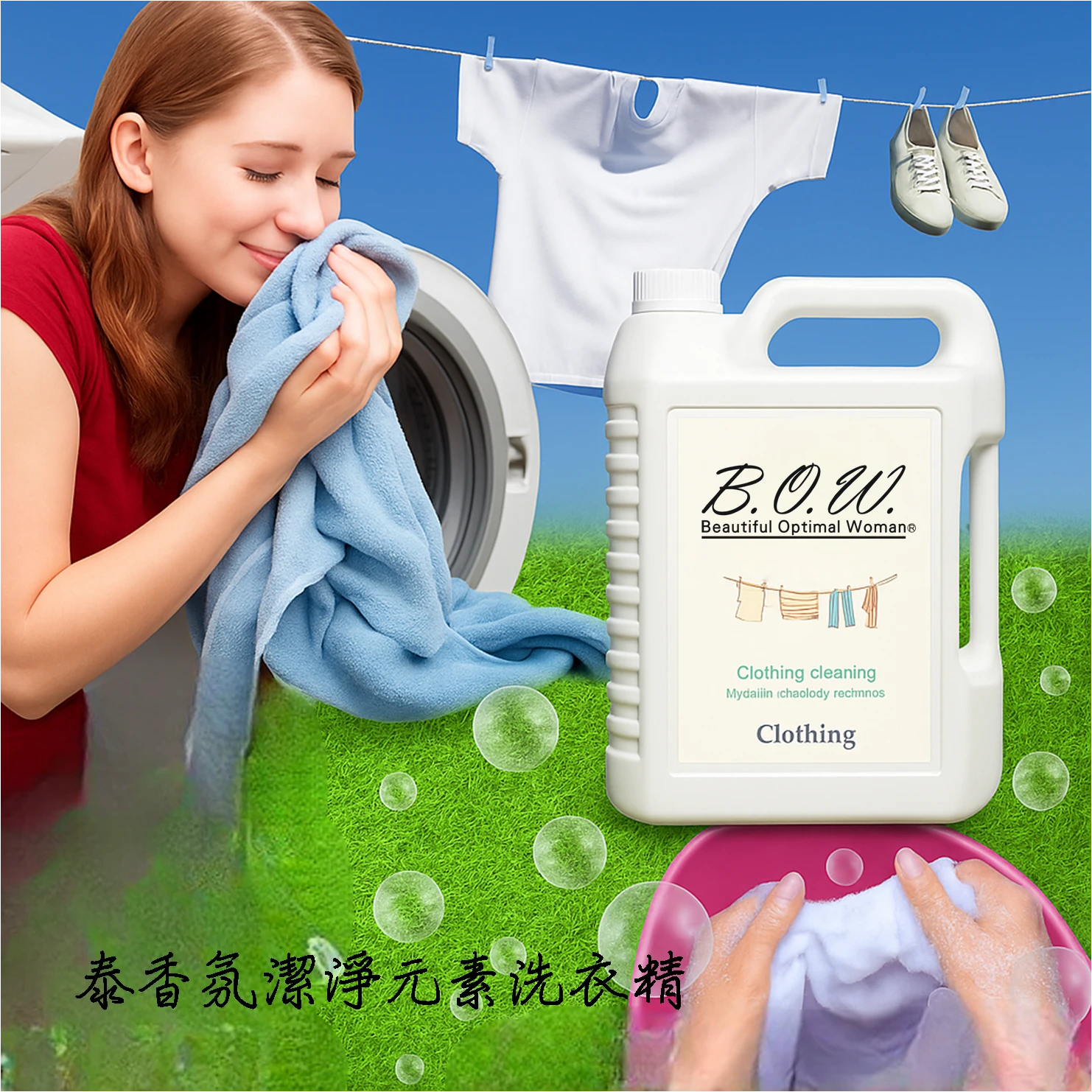 抗菌潔白_泰香氛潔淨元素洗衣精