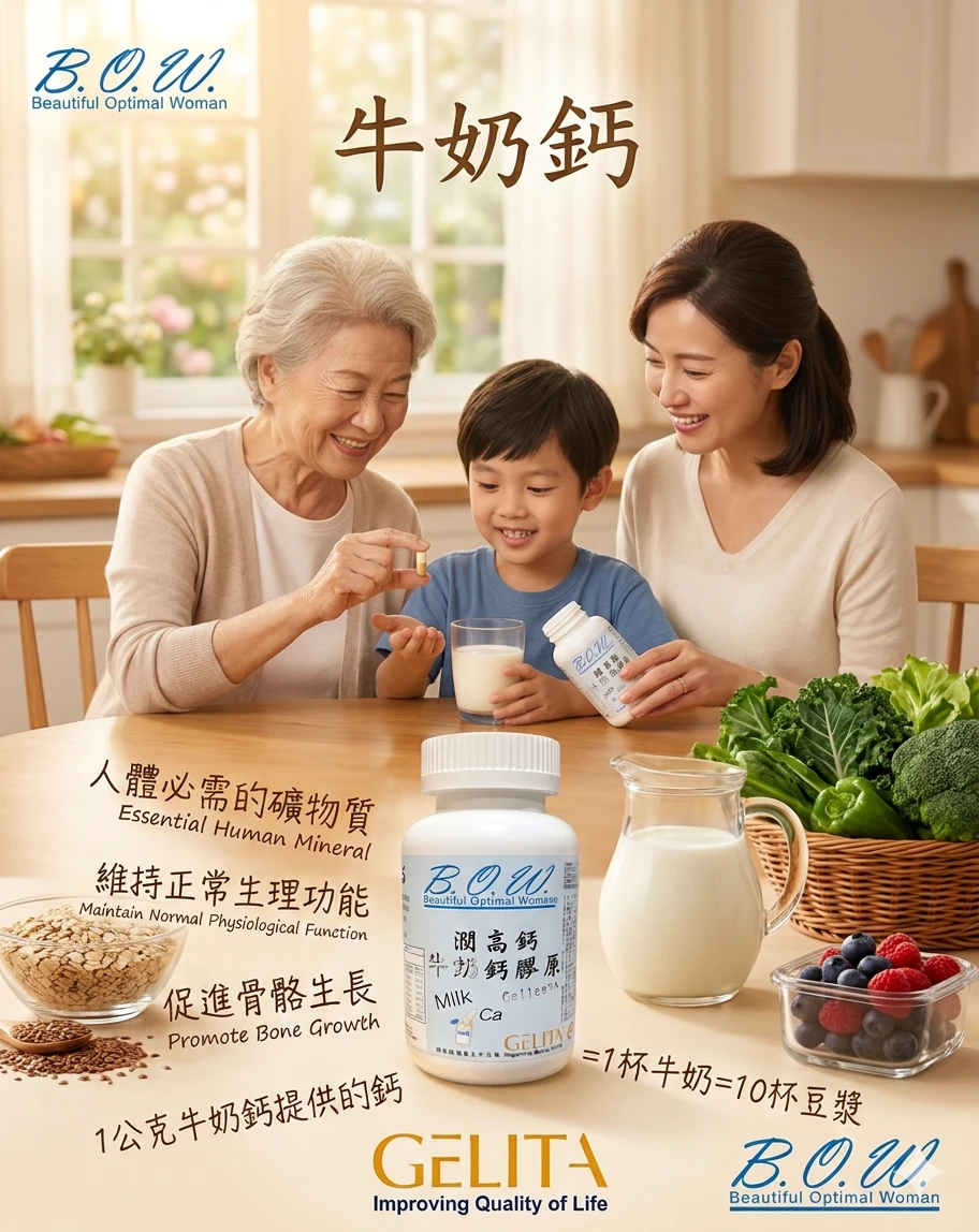潤高鈣牛奶鈣膠原