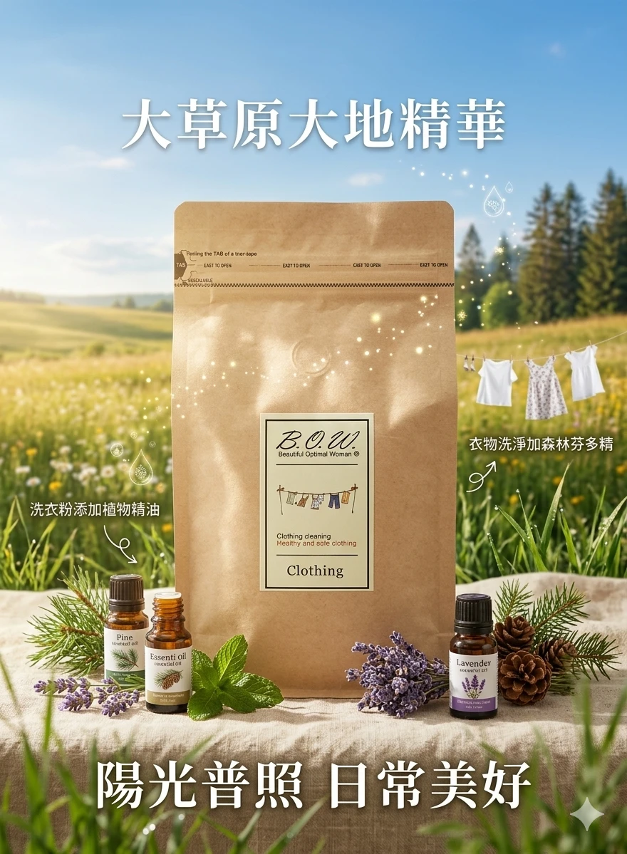 植萃精油_泰香氛潔淨元素洗衣粉