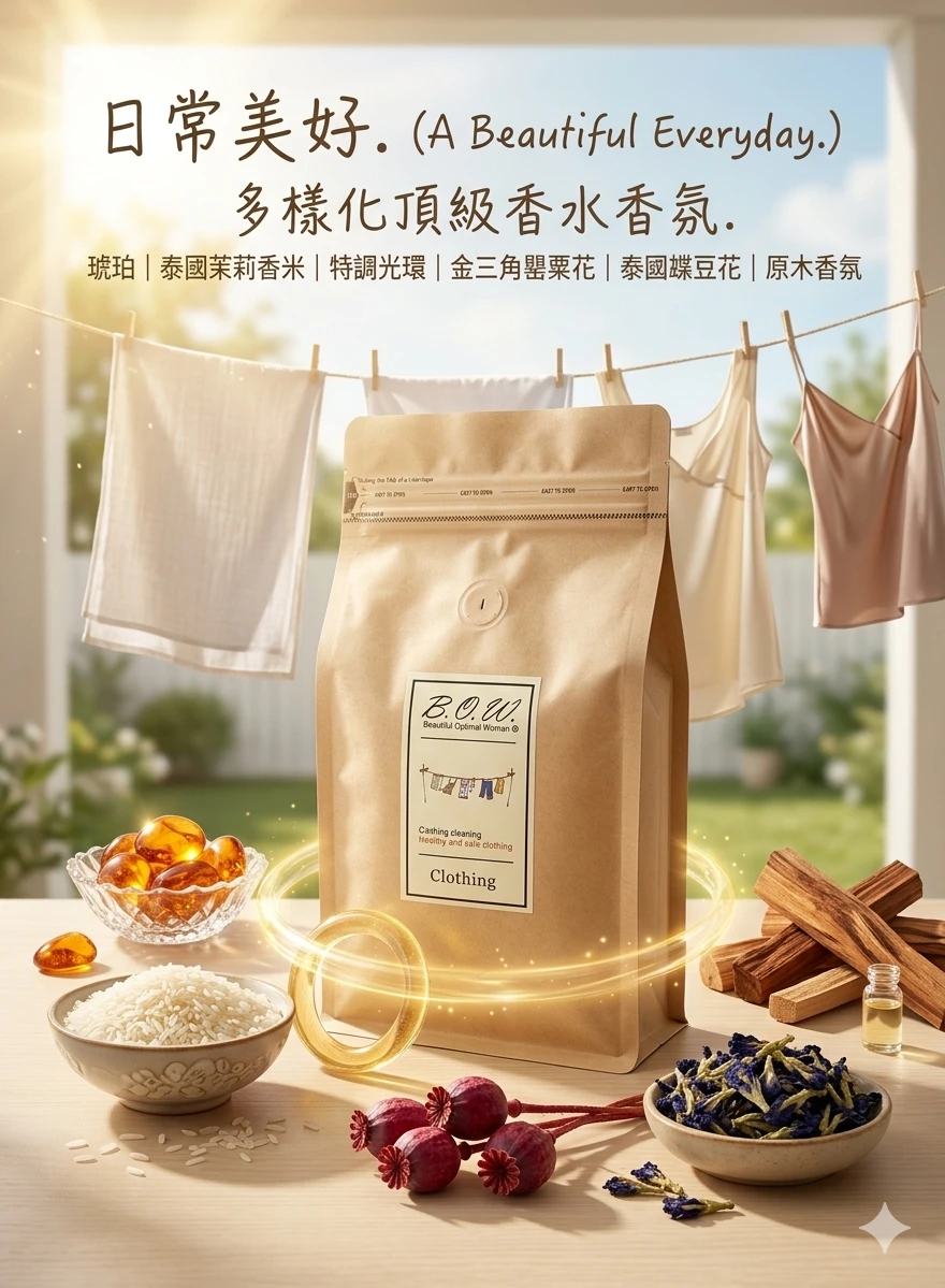 泰香氛潔淨元素洗衣粉