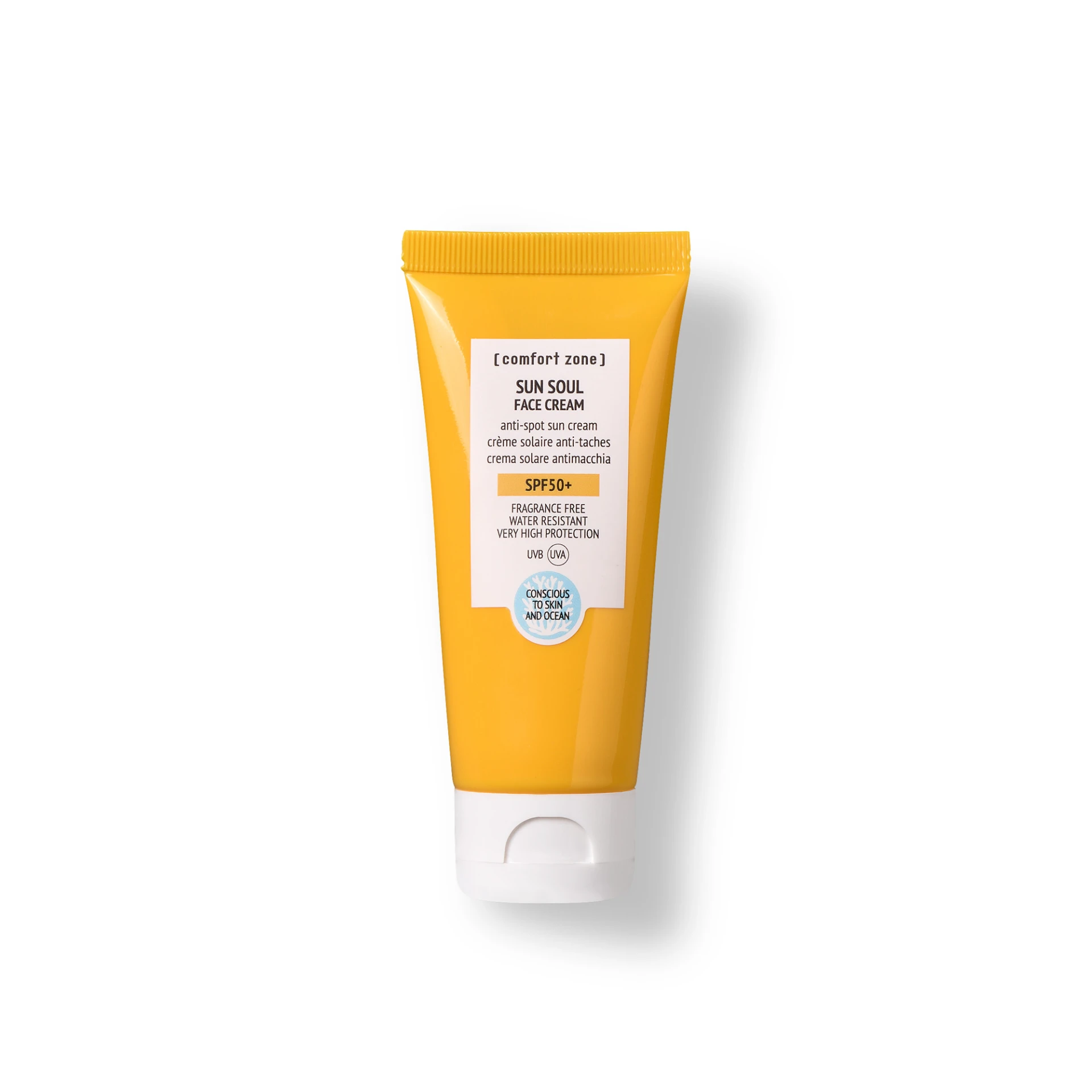 全效臉部防曬霜 SPF50+ SUN SOUL FACE CREAM SPF50+