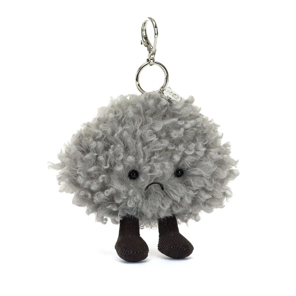 現貨⭐jELLYCAT 吊飾 鑰匙圈 小白雲 小烏雲 生氣烏雲 雲朵