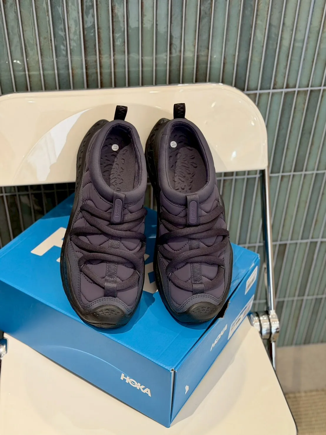 HOKA ORA PRIMO 恢復鞋 墨藍 1141570-SQDN