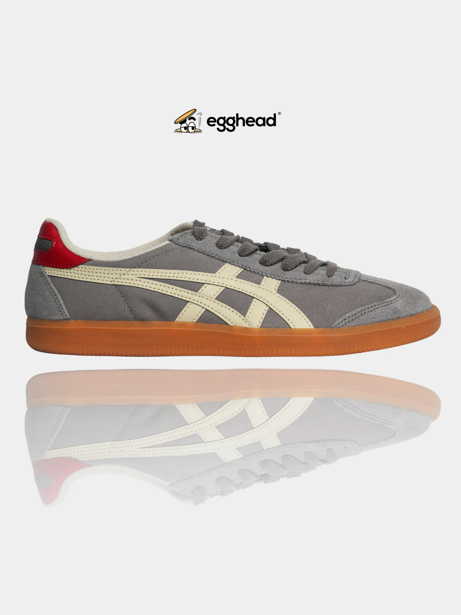 Onitsuka Tiger TOKUTEN 復古鐵灰 鐵灰底白虎爪紋 鬼塚虎 酒紅 1183C430-020