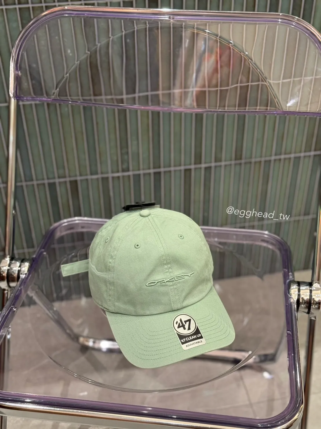 OAKLEY x 47 Brand 小字體 老帽 經典LOGO 棒球帽