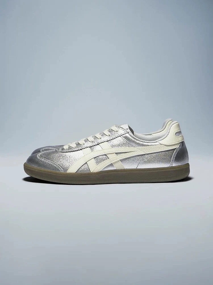 Onitsuka Tiger TOKUTEN 銀白金屬鬼塚虎復古德訓鞋1183C429-020