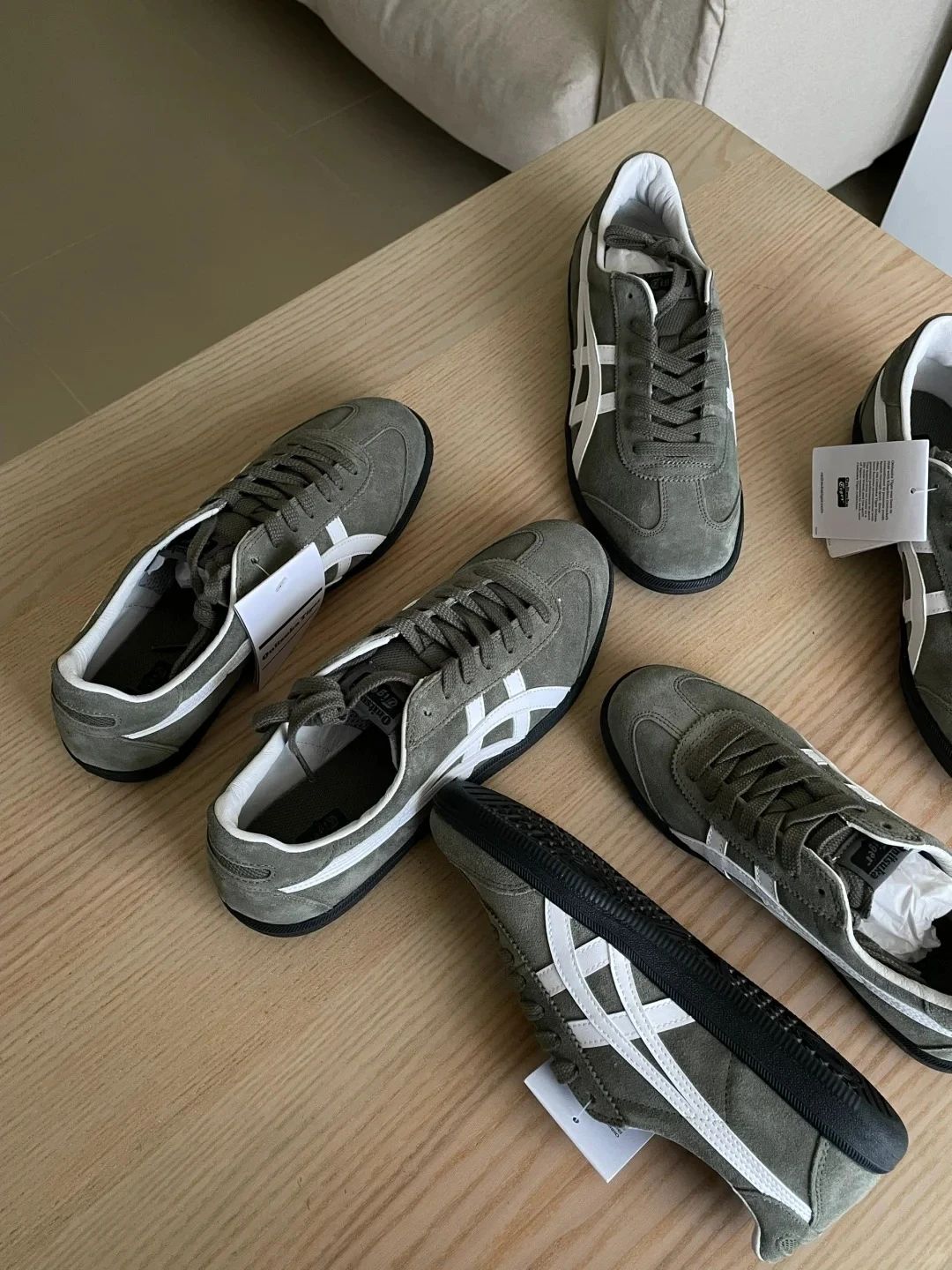 Onitsuka Tiger Tokuten 鬼塚虎 德訓鞋 煙燻墨綠 男女鞋 1183A907-300