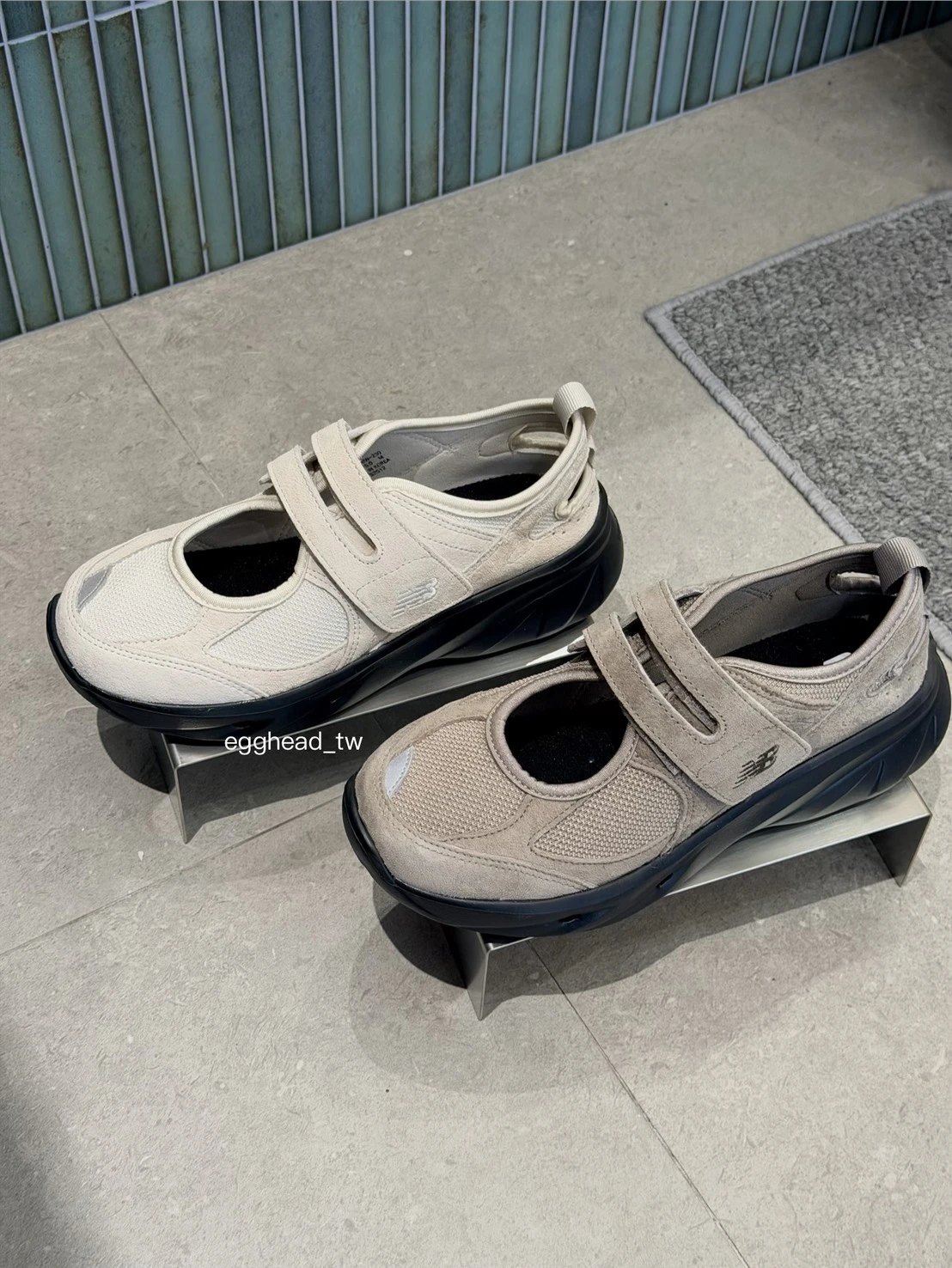 NEW BALANCE NB BREEZE 瑪莉珍鞋 象牙白 黑底 SD2203-IW