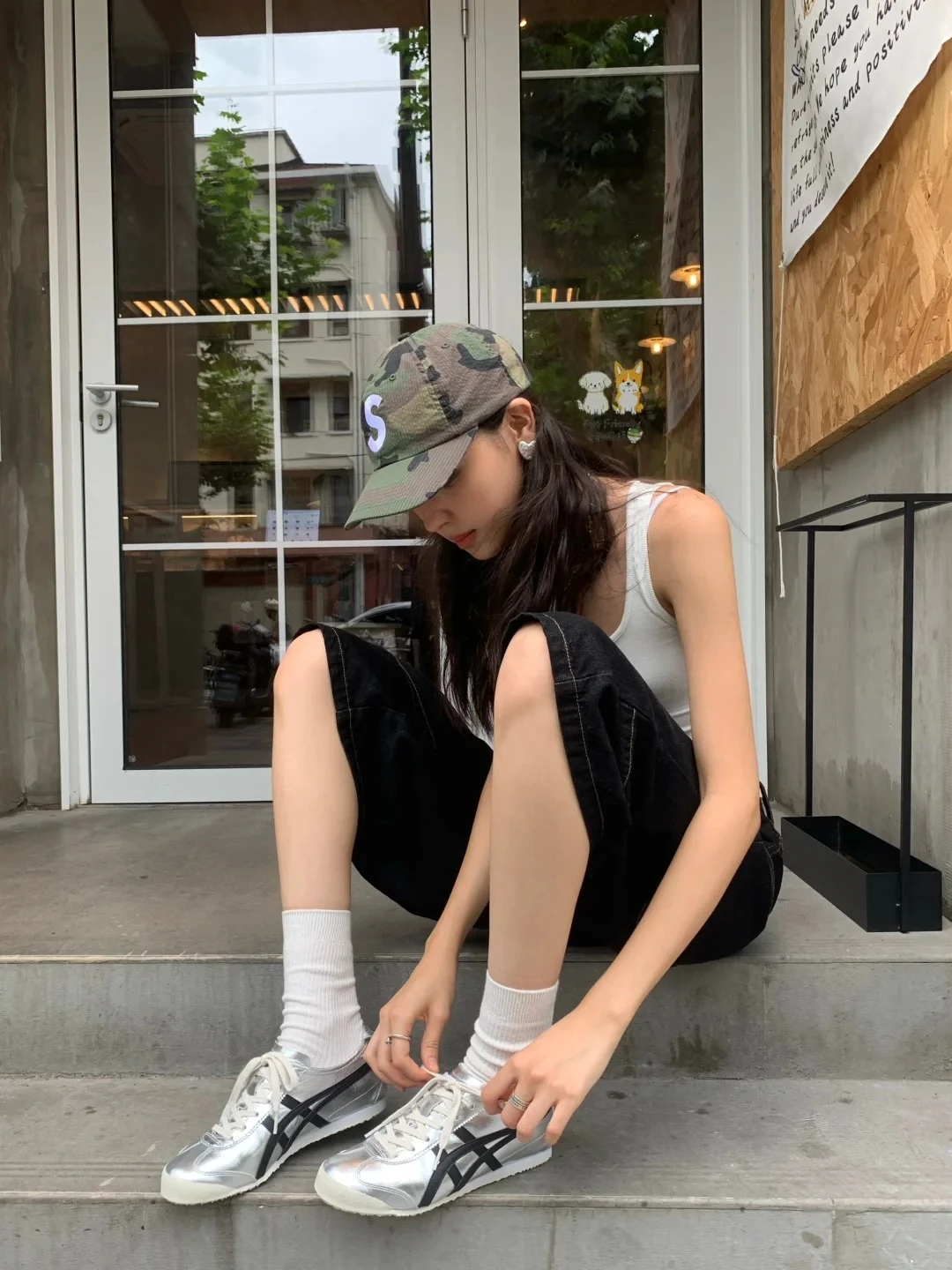 Onitsuka Tiger MEXICO 66 ’Silver Black’ 銀黑 1183B566-020
