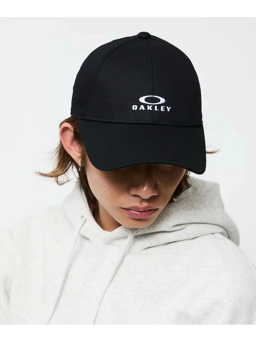 OAKLEY 日本限定 LOCK UP LOGO CAP 刺繡標老帽 黑