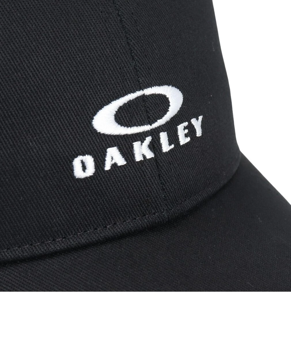 OAKLEY 日本限定 LOCK UP LOGO CAP 刺繡標老帽 黑