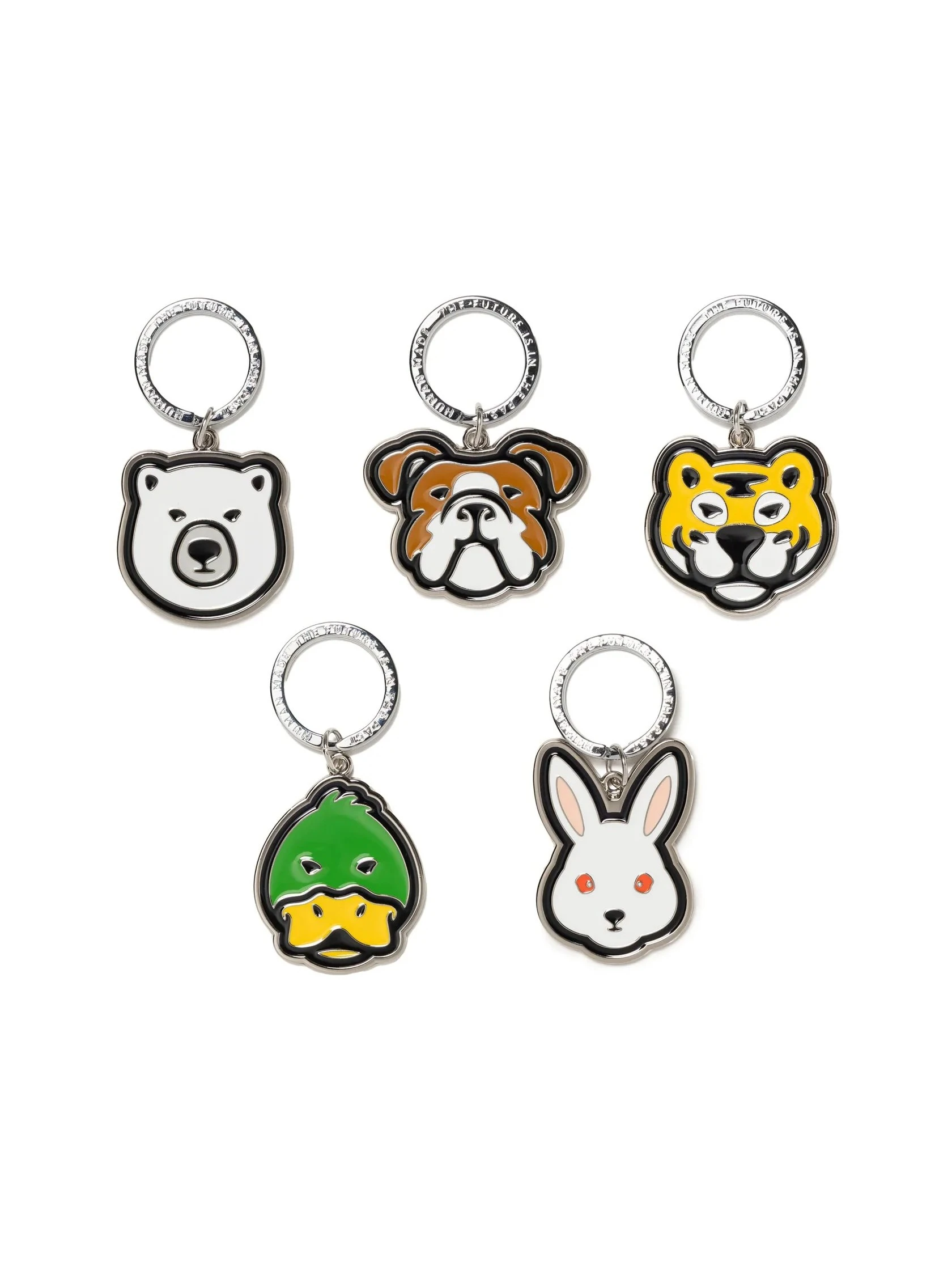 HUMAN MADE 動物頭飾鑰匙圈 ANIMAL KEY CHAIN