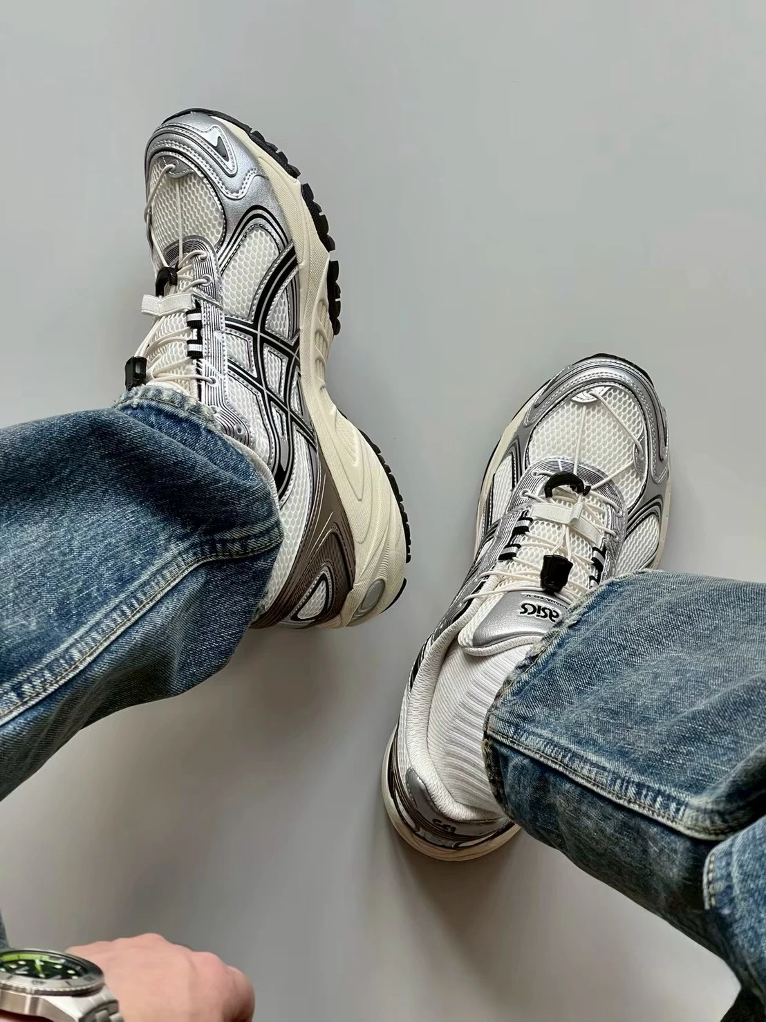 Asics Gel-Kahana TR V4 金屬白銀銅 抽繩 1203A781-100