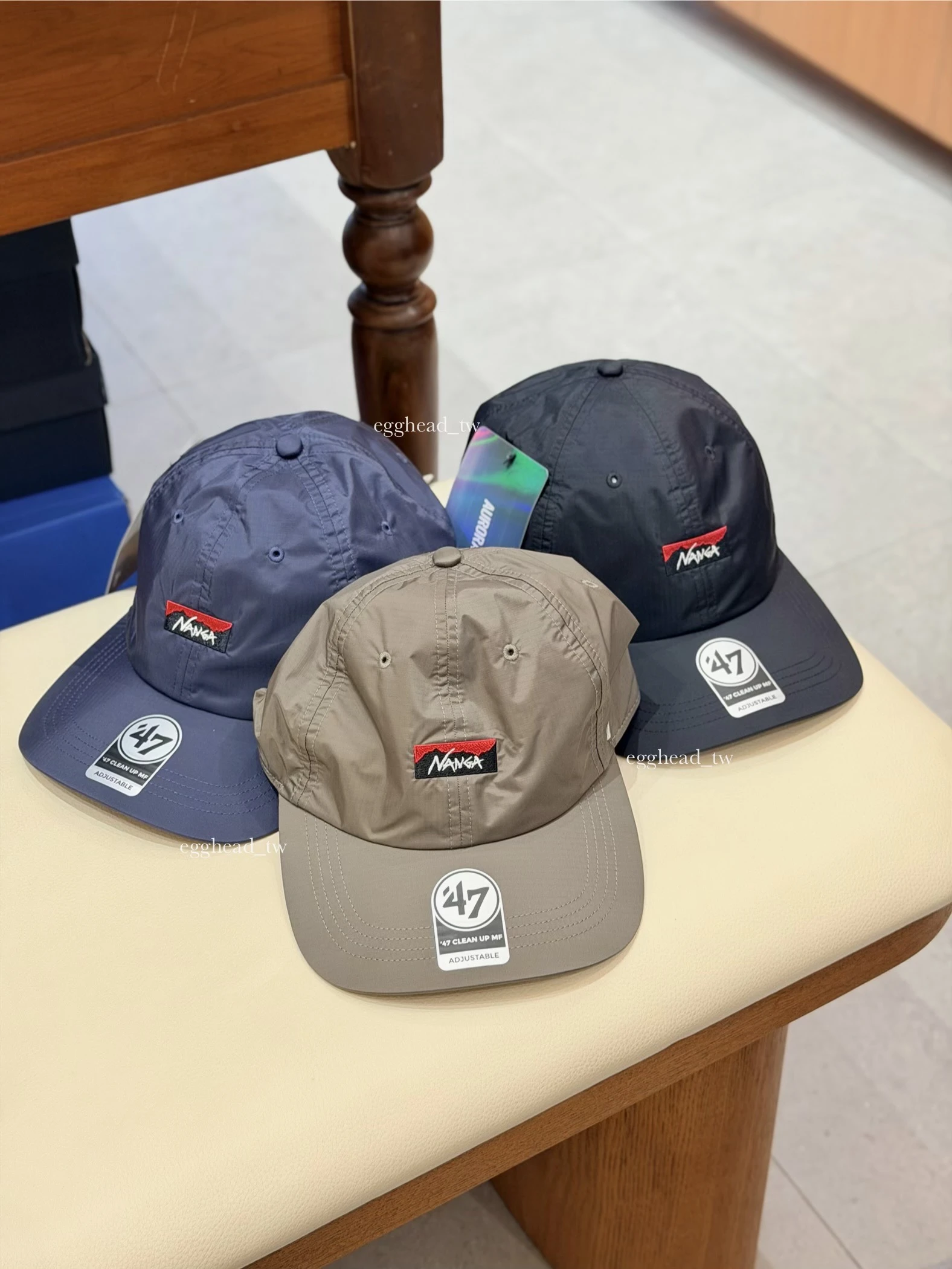 Nanga X 47 AURORA TEX CAP 聯名款 經典防水透氣機能棒球帽 戶外露營 城市工裝 老帽 NS2411-3B019