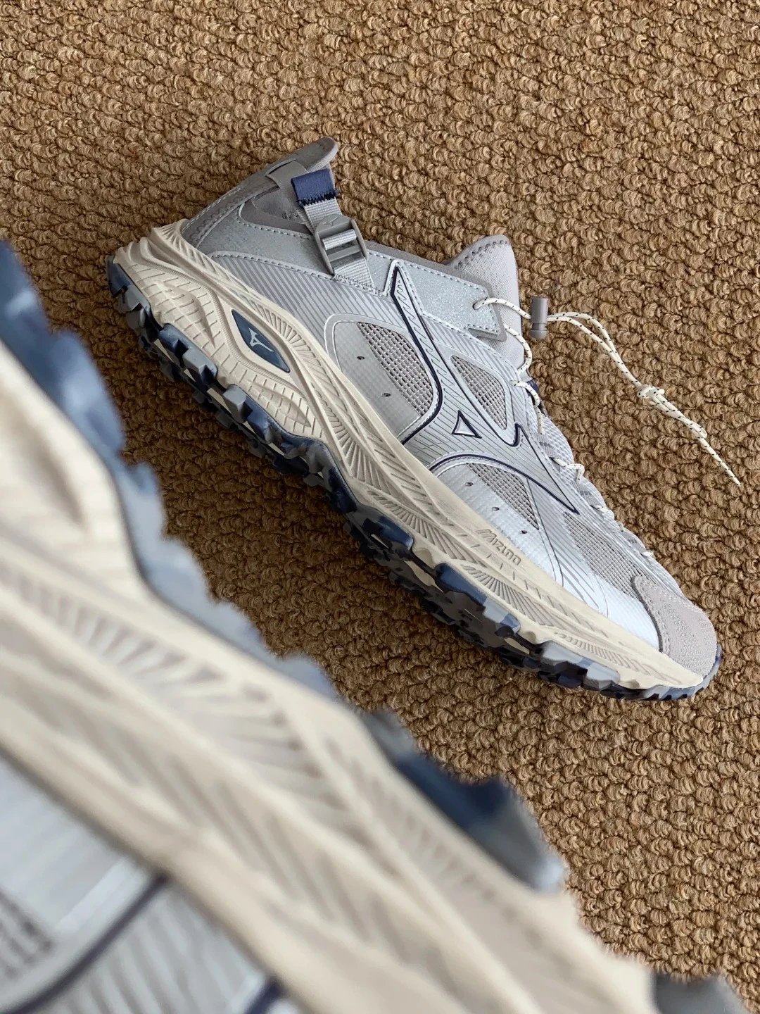 Mizuno Racer Trail SE V2 涼鞋  銀灰藍 山系 機能 速乾鞋 2026新色 D1GH261205