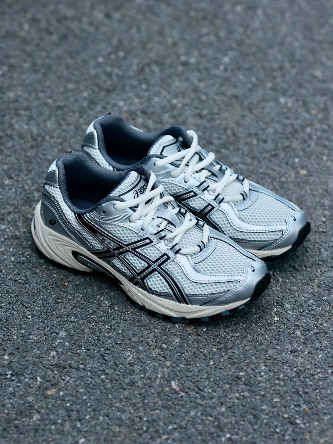 ASICS GEL-KAHANA TR CF 奶油白銀 復古 跑步鞋 男女同款 1203B172-100