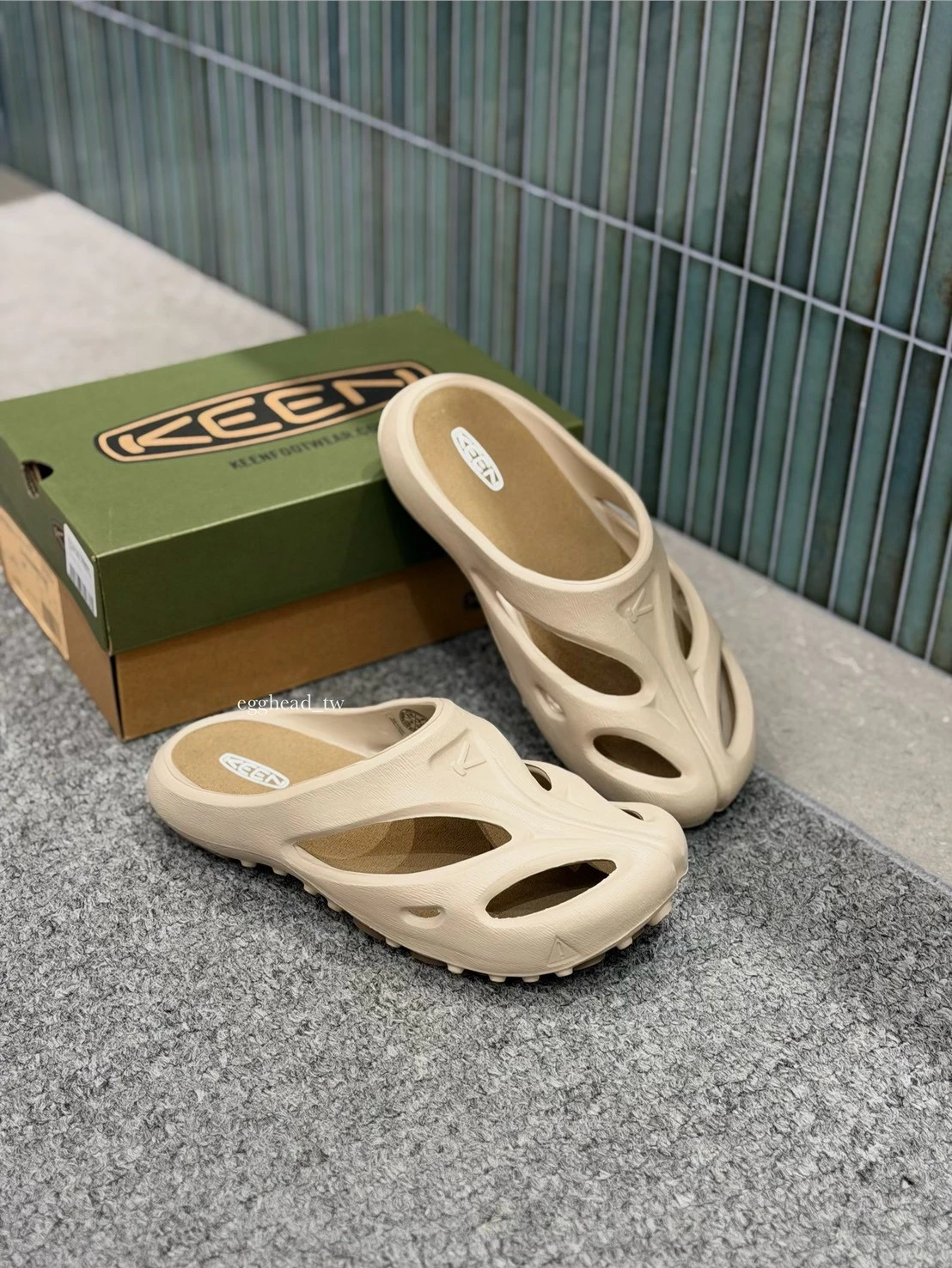 KEEN SHANTI 輕量護趾拖鞋 忍者鞋 大地棕 1028605 1027373