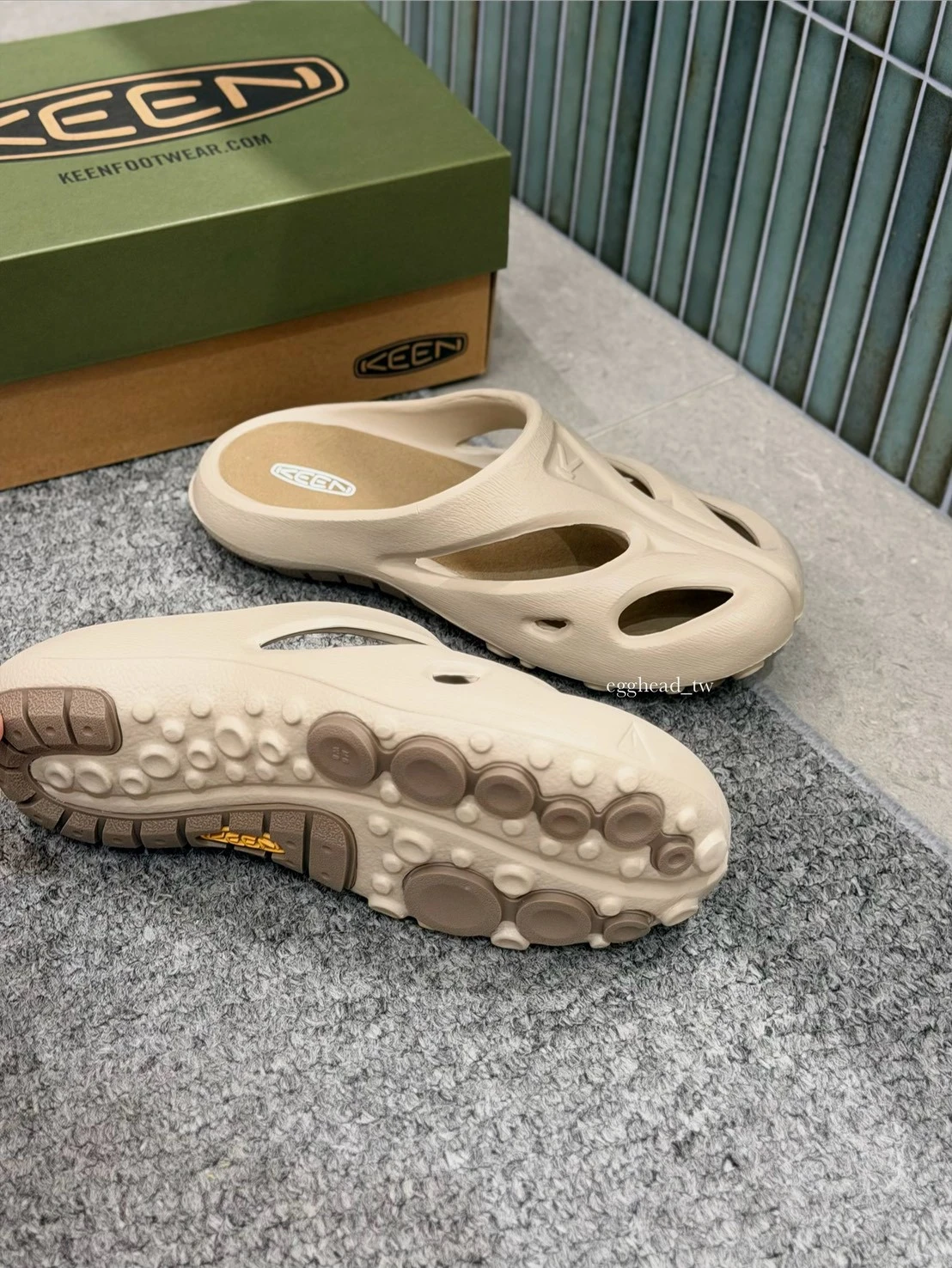 KEEN SHANTI 輕量護趾拖鞋 忍者鞋 大地棕 1028605 1027373
