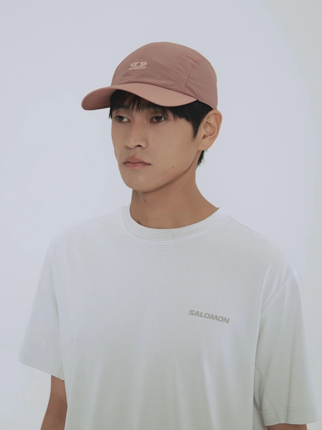 SALOMON Link Grid ball cap 粉紅 棒球帽 機能材質 輕量 Dark Pink