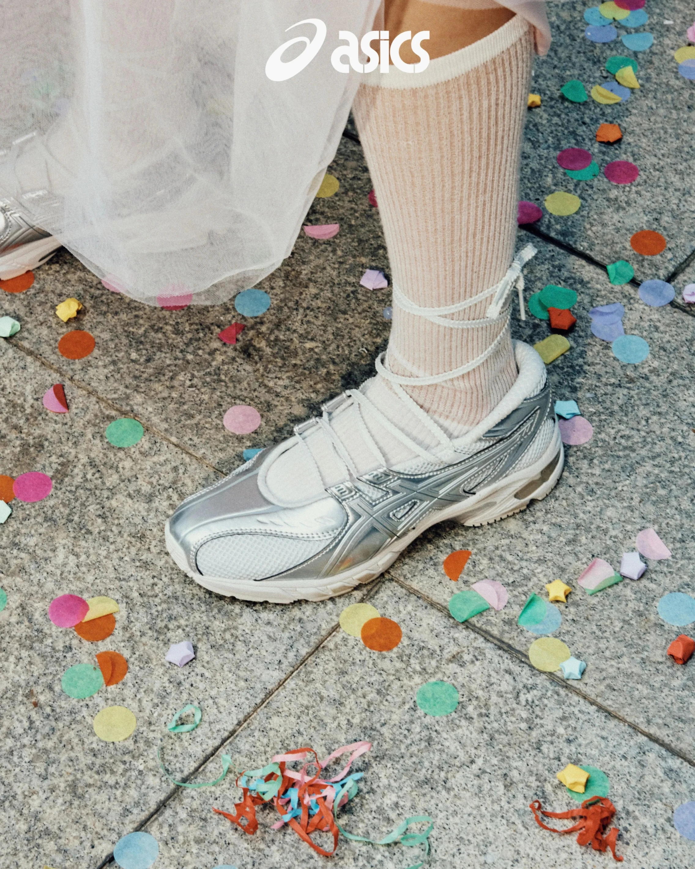 ASICS GEL-DS TRAINER SP 芭蕾舞鞋 銀白 1203B057-020