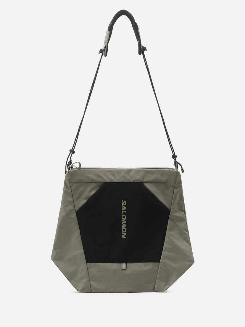 Salomon ACS PACKABLE TOTE BAG 輕量斜背包 深褐綠 LC2868600