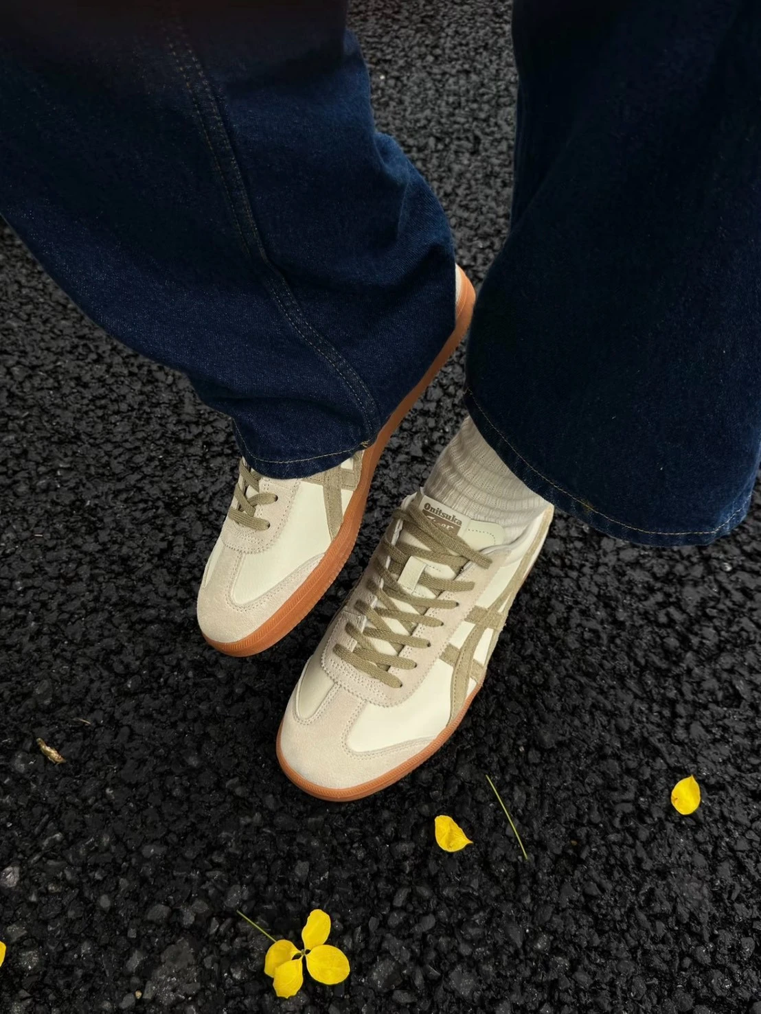 Onitsuka Tiger TOKUTEN 奶油卡其 沙漠卡其 米白 復古 德訓鞋 1183C086-100