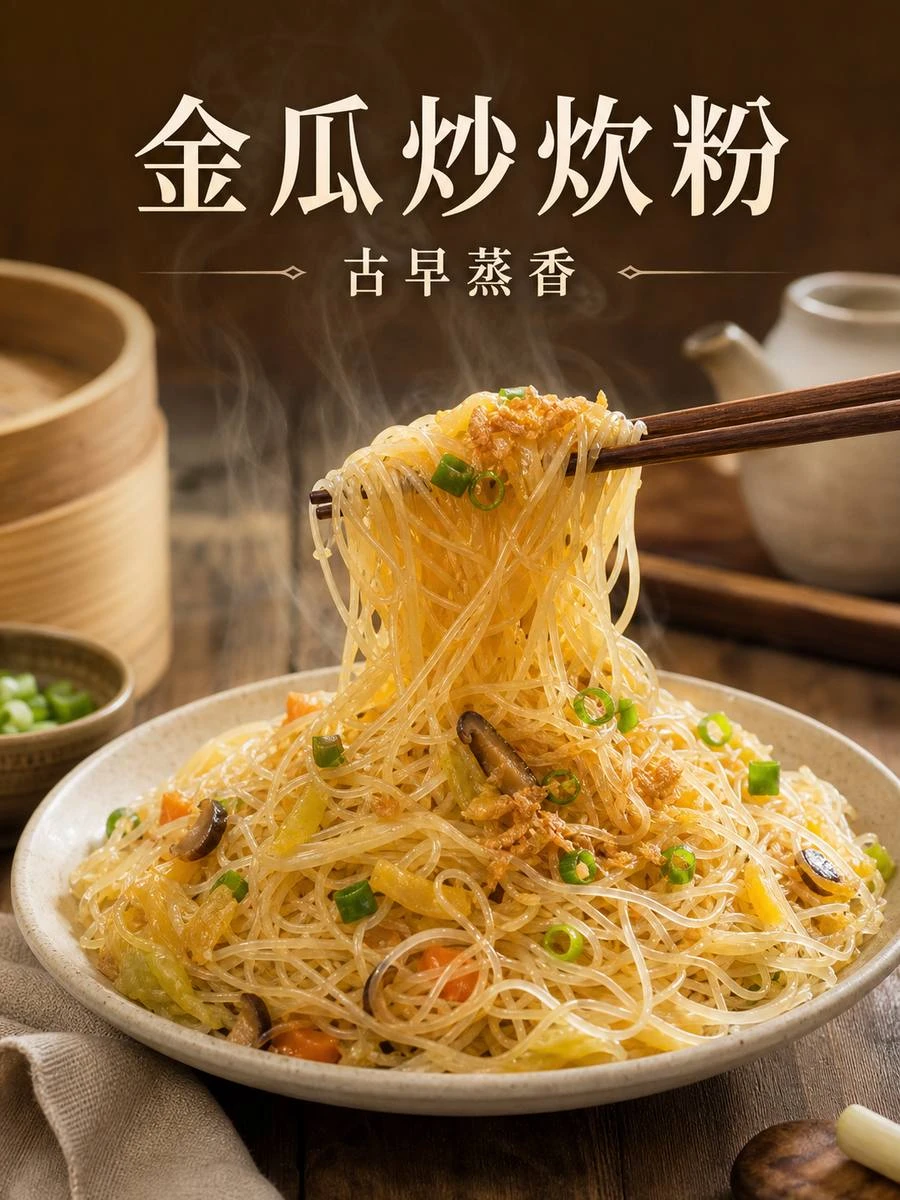 金瓜炒炊粉 商品情境圖 1