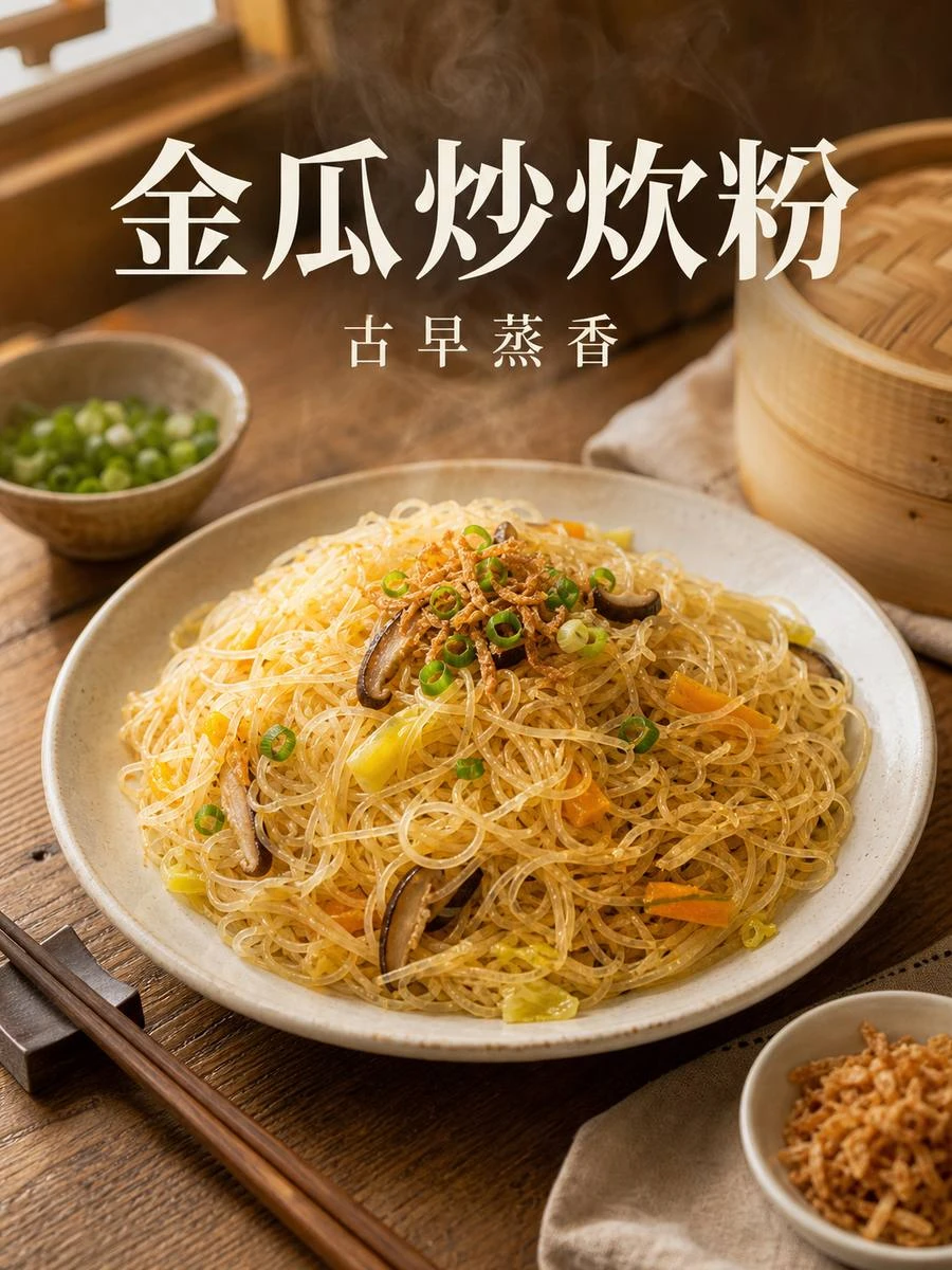 金瓜炒炊粉 商品情境圖 2