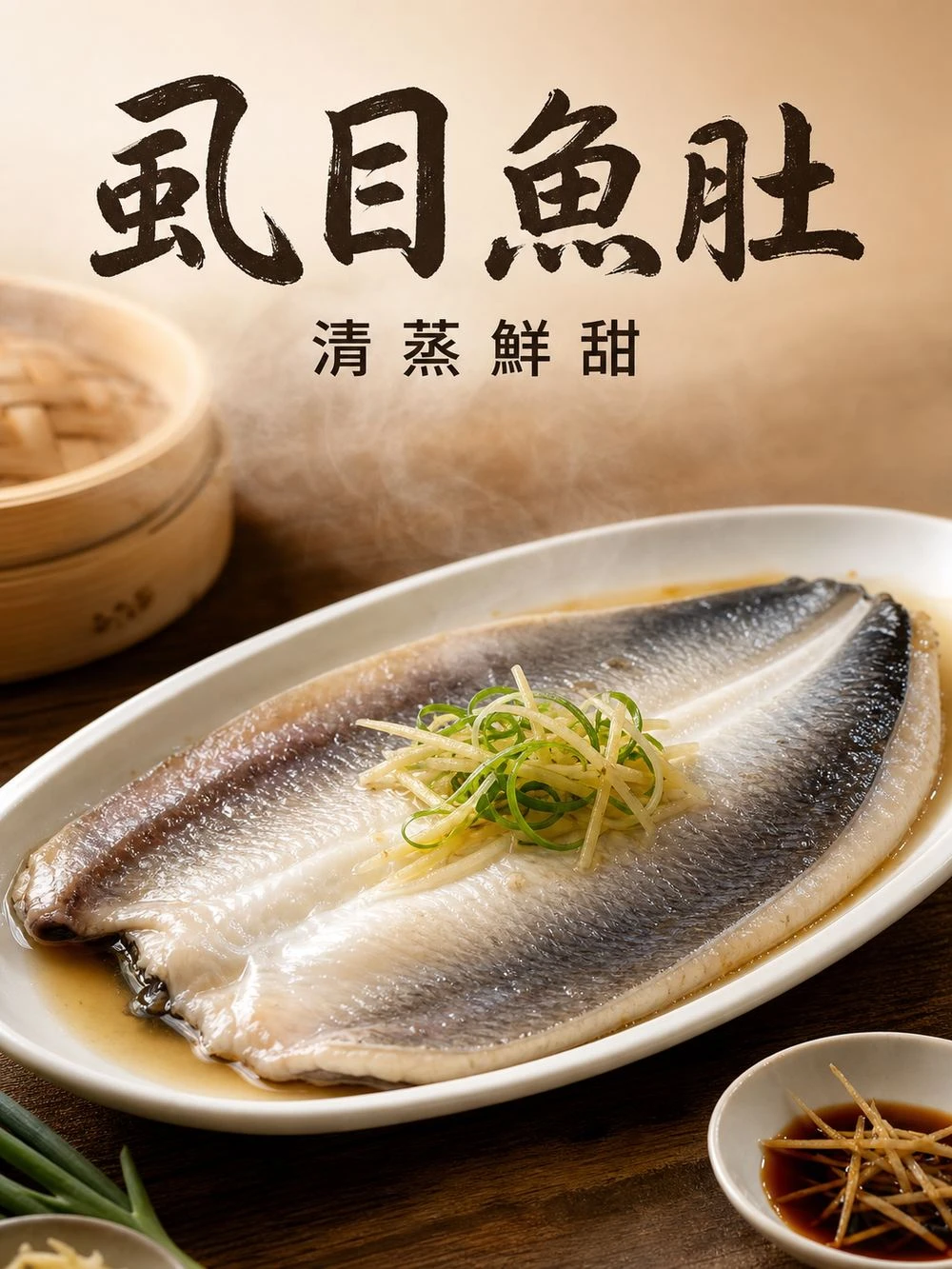 台灣去刺虱目魚肚180g清蒸鮮甜商品主圖