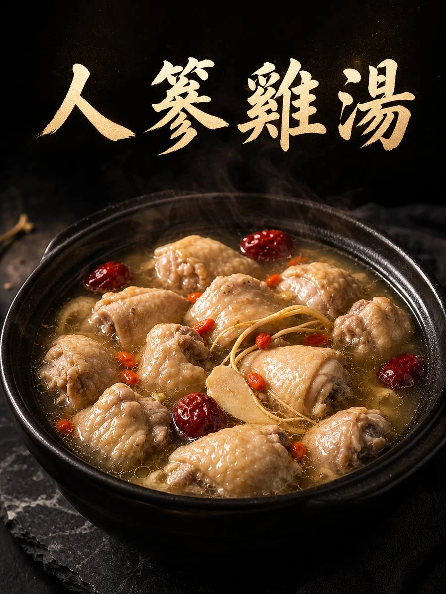 人篸雞湯 500g 主視覺