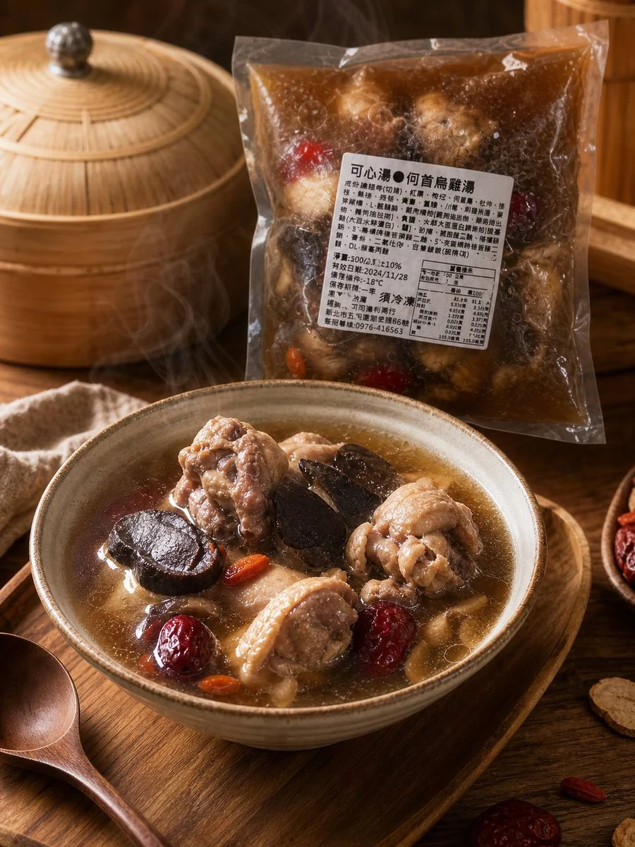 何首烏雞湯 500g 商品情境圖 1