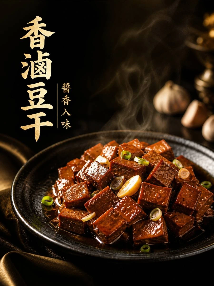 香滷豆干 主視覺