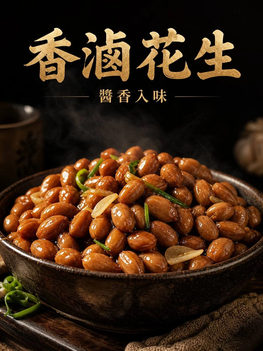 香滷花生 主視覺