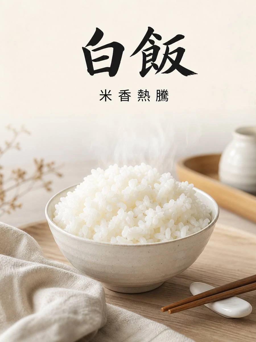 白飯 主視覺