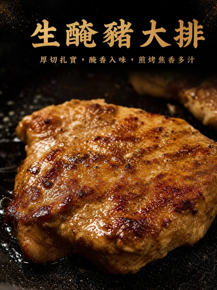 生醃豬大排 商品情境圖 1