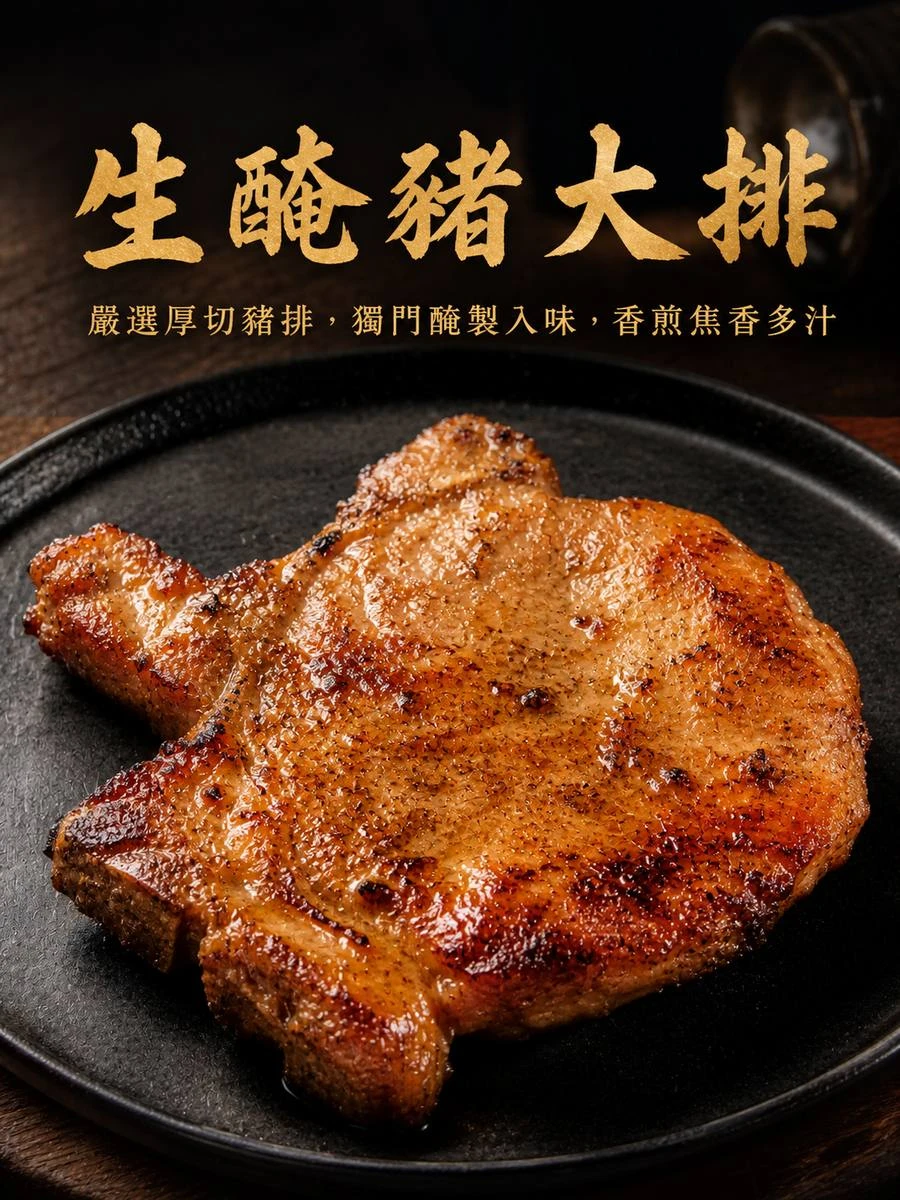 生醃豬大排 商品情境圖 2