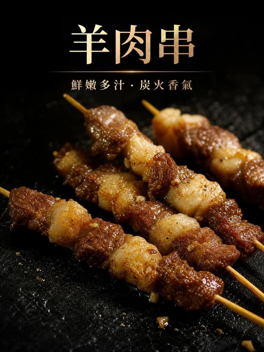羊肉串 商品情境圖 1