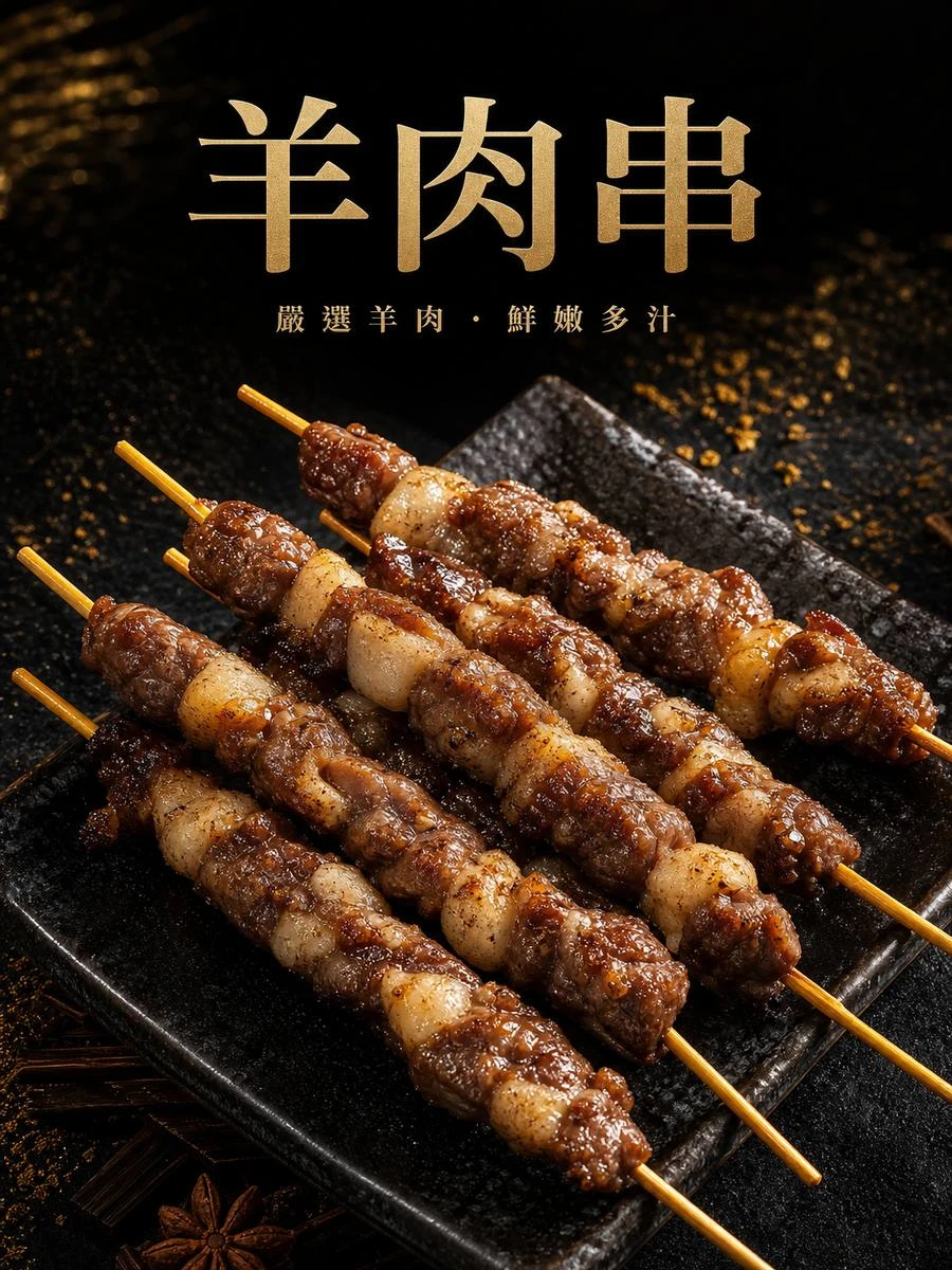 羊肉串 主視覺