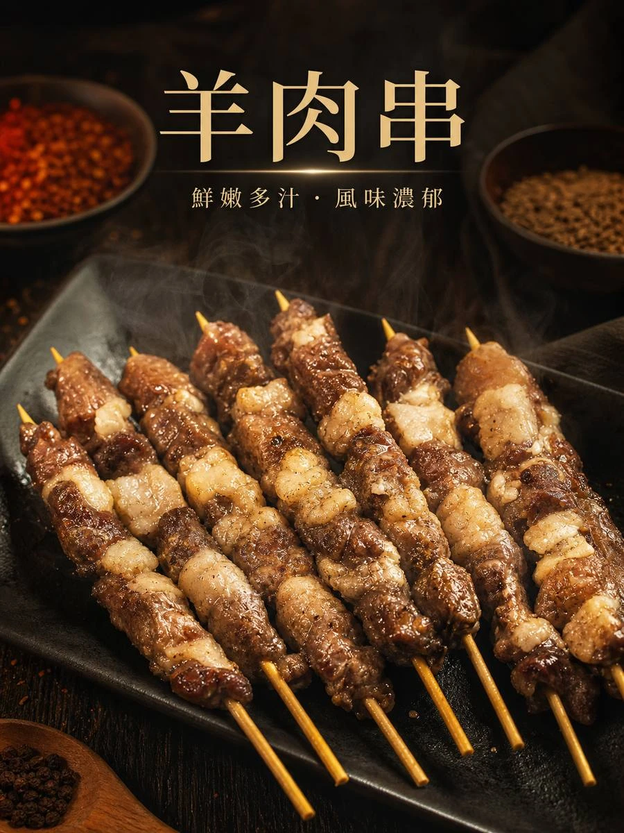 羊肉串 商品情境圖 2