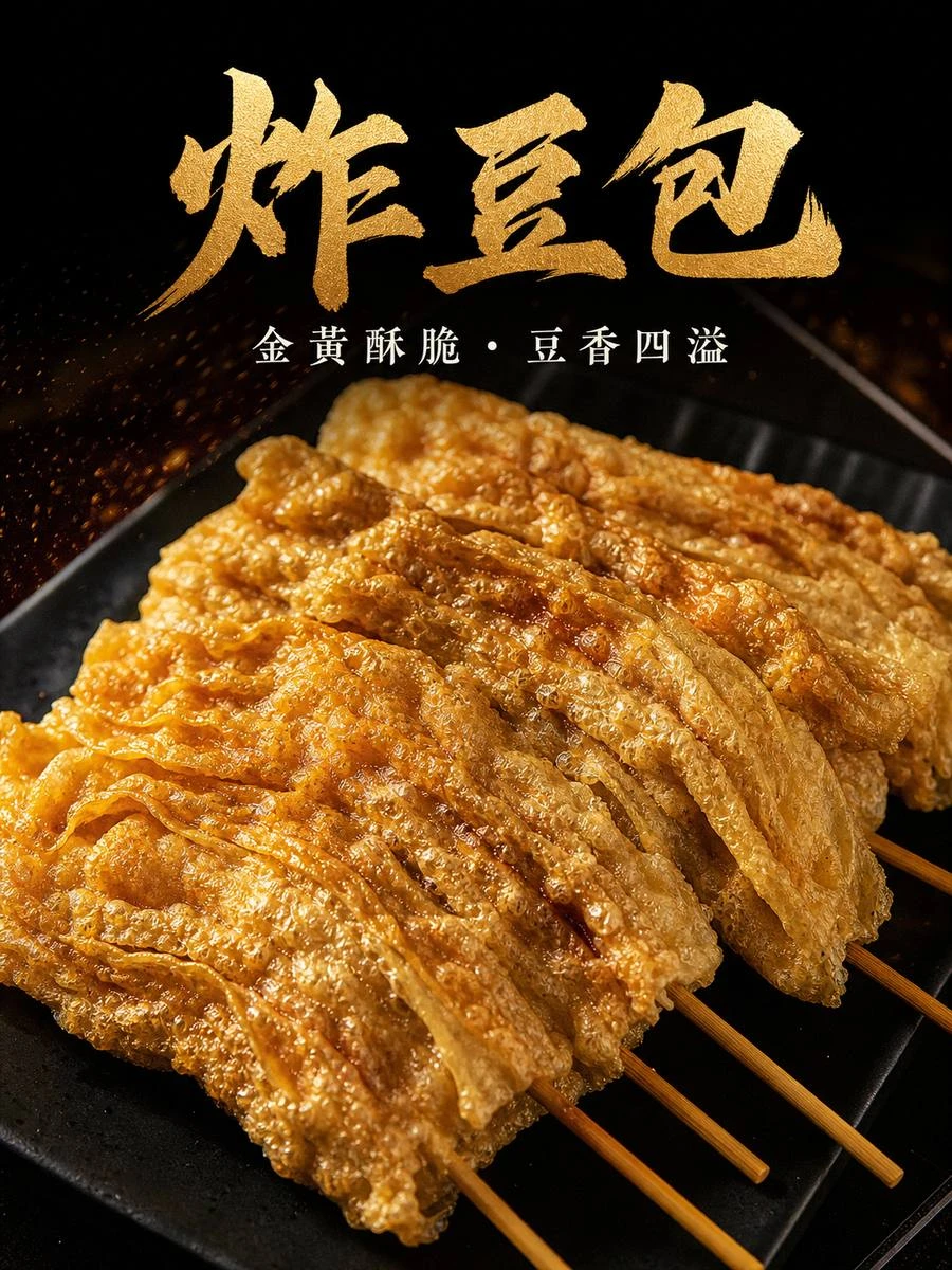 炸豆包 商品情境圖 1
