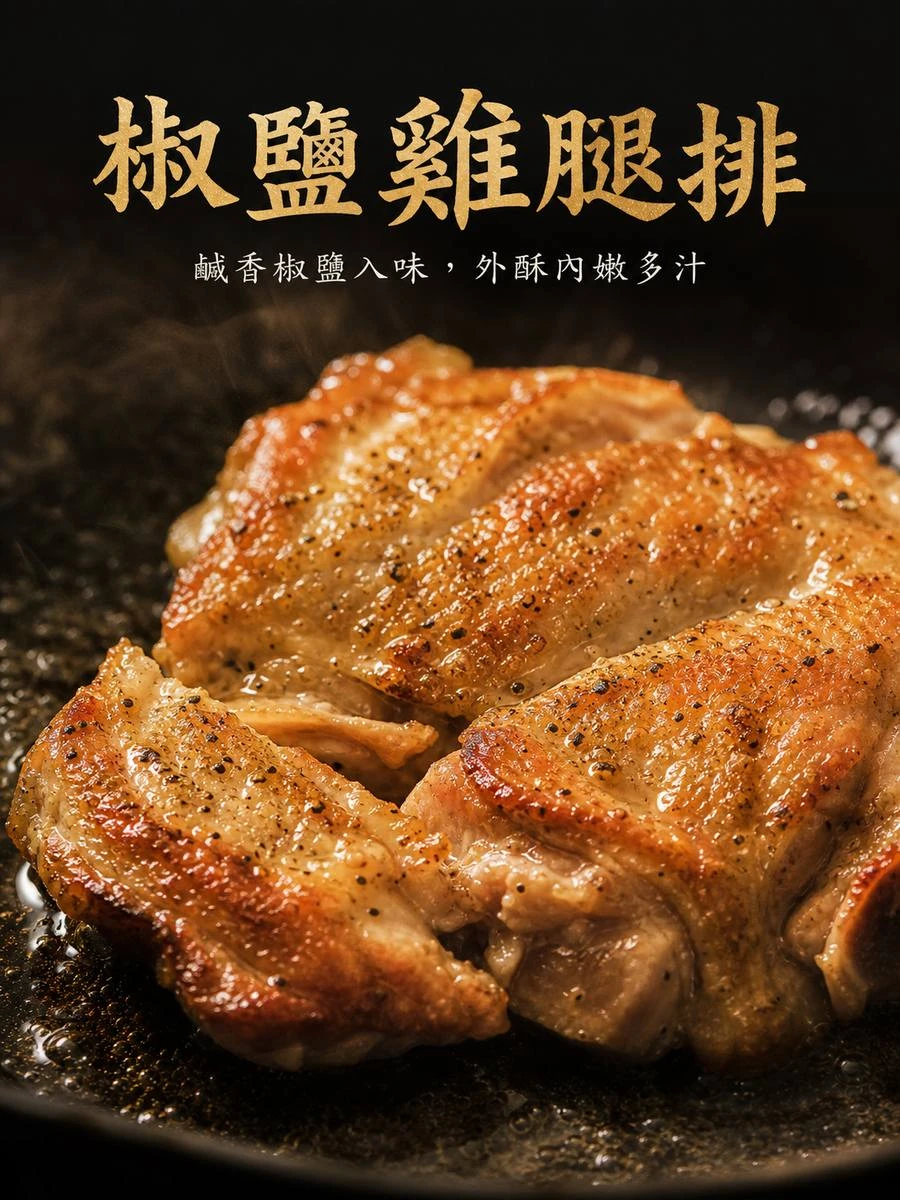 椒鹽雞腿排 商品情境圖 1