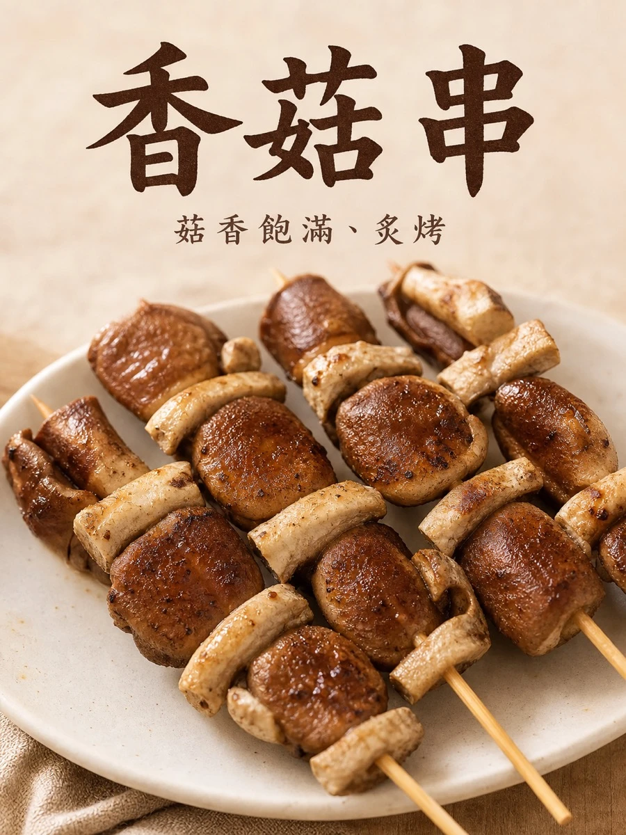 香菇串10支/包