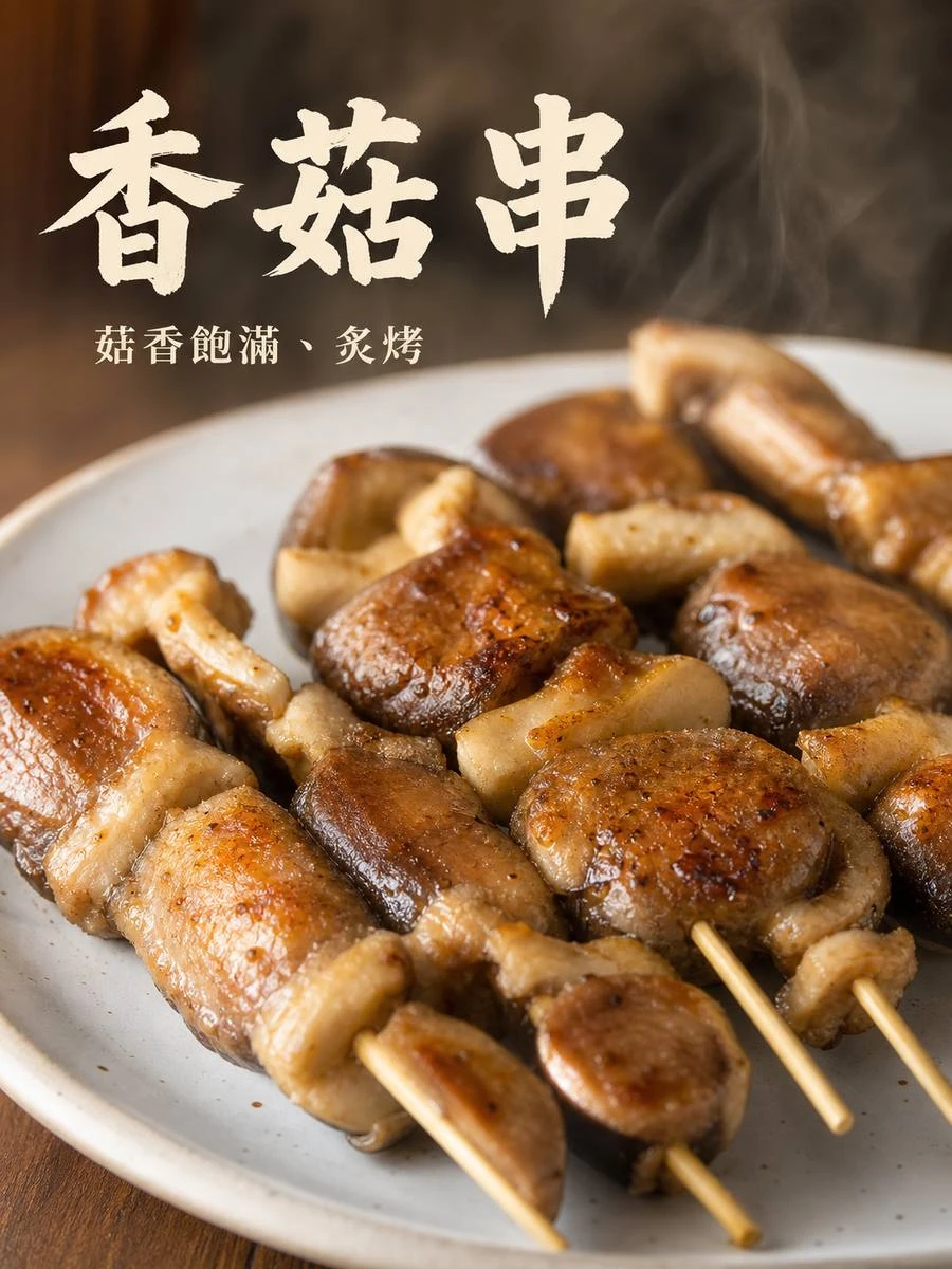 香菇串 商品情境圖 1