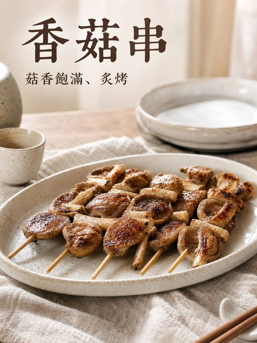 香菇串 商品情境圖 2